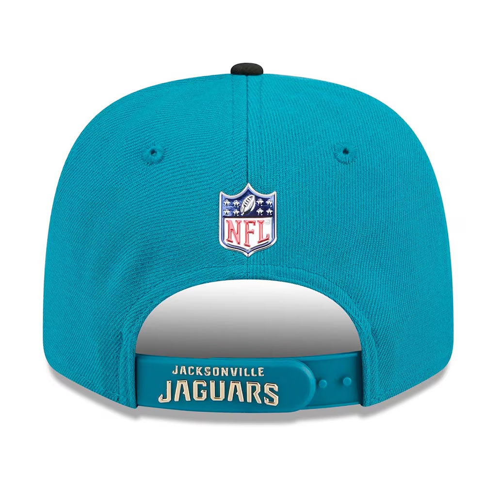 Jacksonville Jaguars Teal and Black 2026 NFL Draft New Era 9SEVENTY Adjustable Hat