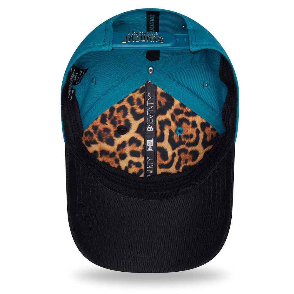 Jacksonville Jaguars Teal and Black 2026 NFL Draft New Era 9SEVENTY Adjustable Hat