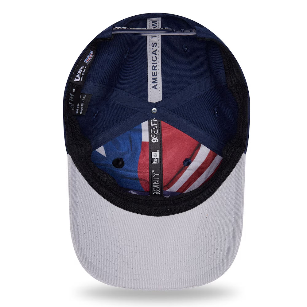 Dallas Cowboys Navy and Silver 2026 NFL Draft New Era 9SEVENTY Adjustable Hat