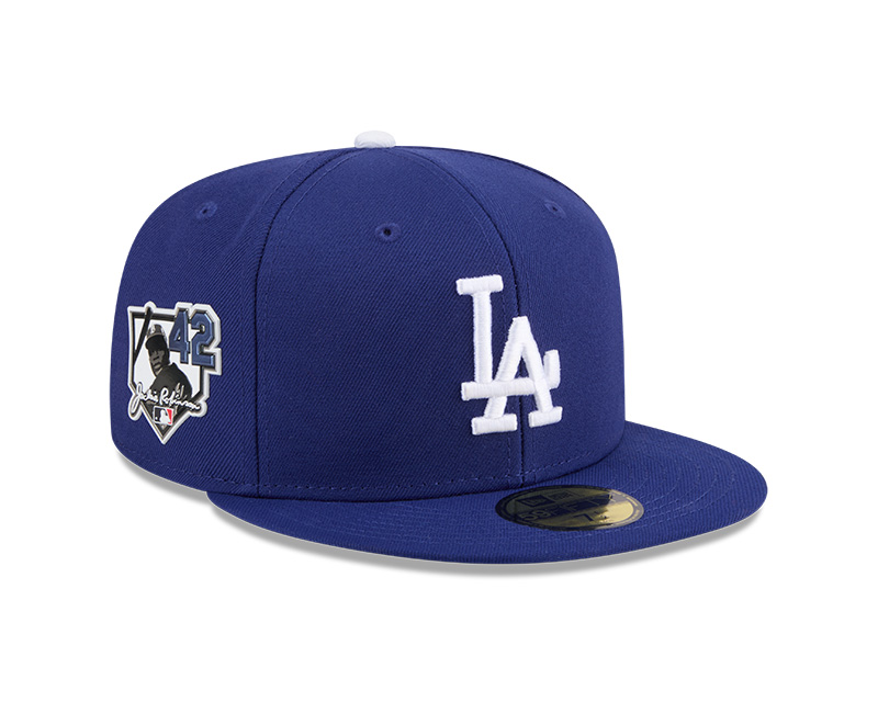 Los Angeles Dodgers 2026 Jackie Robinson Day Patch New Era 59FIFTY Fitted Hat