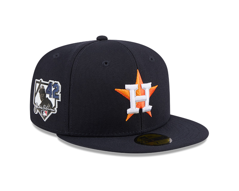 Houston Astros 2026 Jackie Robinson Day Patch New Era 59FIFTY Fitted Hat