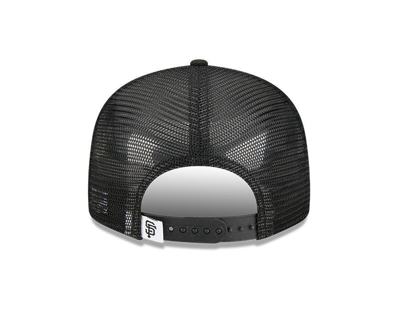 San Francisco Giants Black Mesh Trucker New Era 9FIFTY Snapback