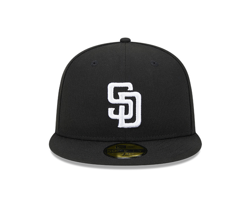 San Diego Padres Black Evergreen 2016 ASG Patch New Era 59FIFTY Fitted Hat