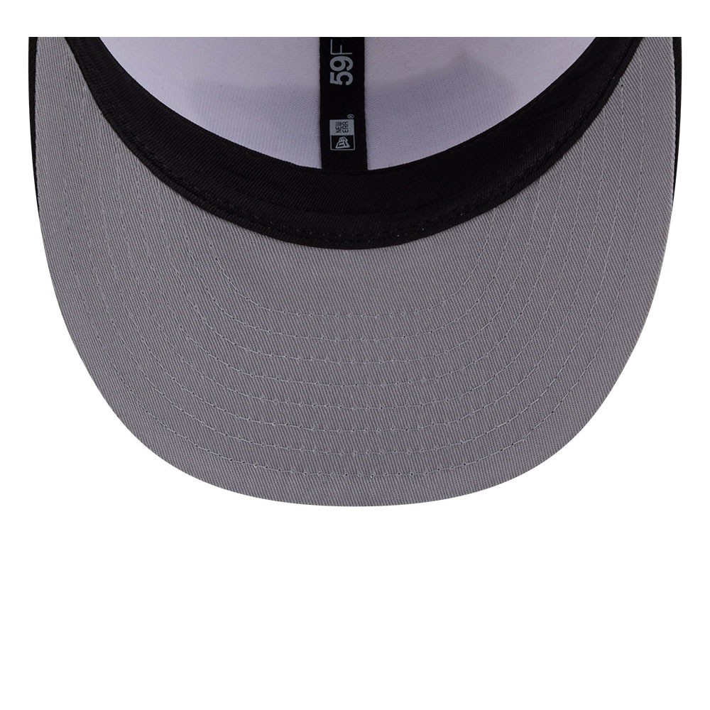 Seattle Seahawks White and Black 2026 NFL Draft Pre-Curved New Era 59FIFTY Fitted Hat