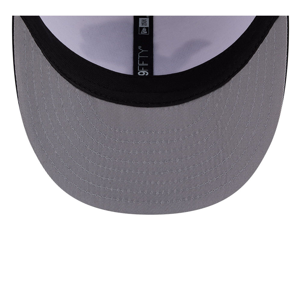 Detroit Lions White and Black 2026 NFL Draft Pre-Curved New Era 59FIFTY Fitted Hat