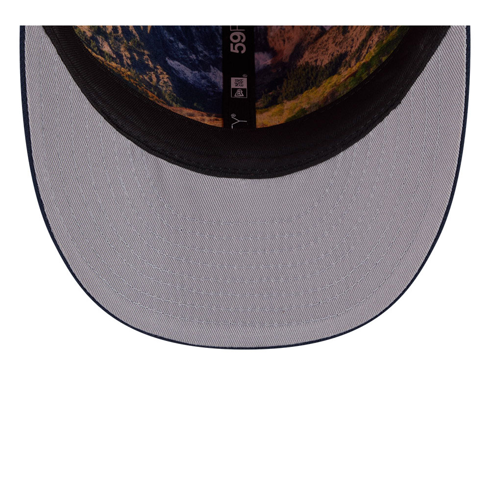 Denver Broncos Navy and Orange 2026 NFL Draft Pre-Curved New Era 59FIFTY Fitted Hat