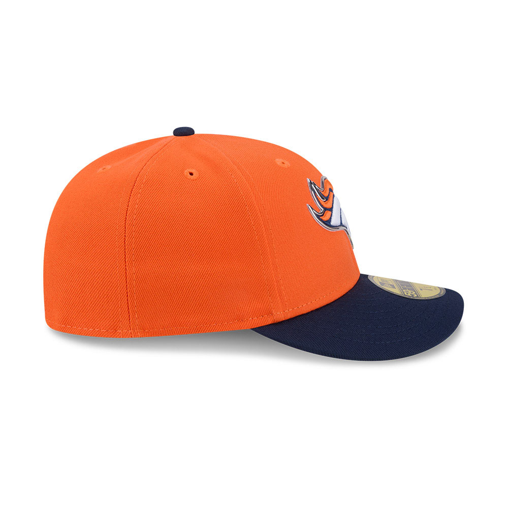 Denver Broncos Navy and Orange 2026 NFL Draft Pre-Curved New Era 59FIFTY Fitted Hat