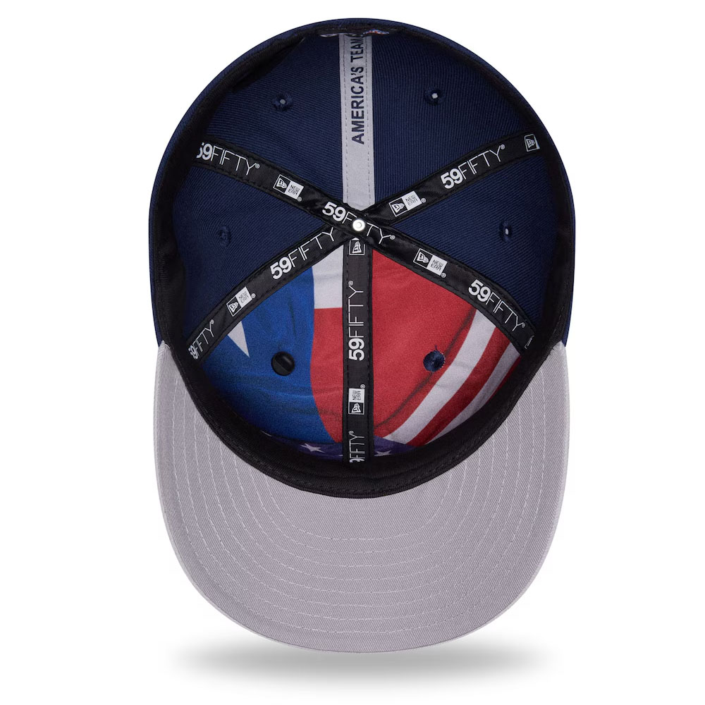 Dallas Cowboys Navy and Silver 2026 NFL Draft Pre-Curved New Era 59FIFTY Fitted Hat