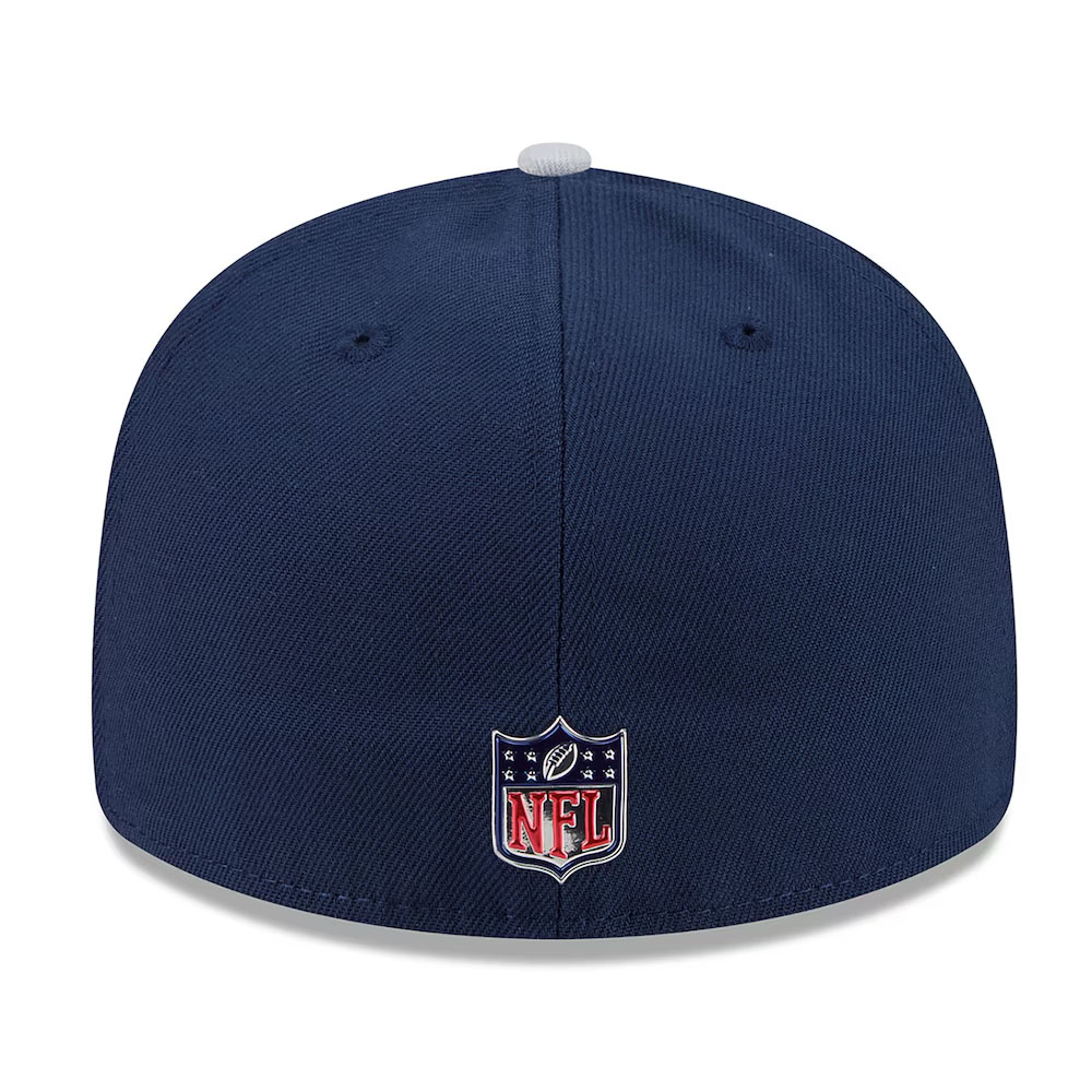 Dallas Cowboys Navy and Silver 2026 NFL Draft Pre-Curved New Era 59FIFTY Fitted Hat