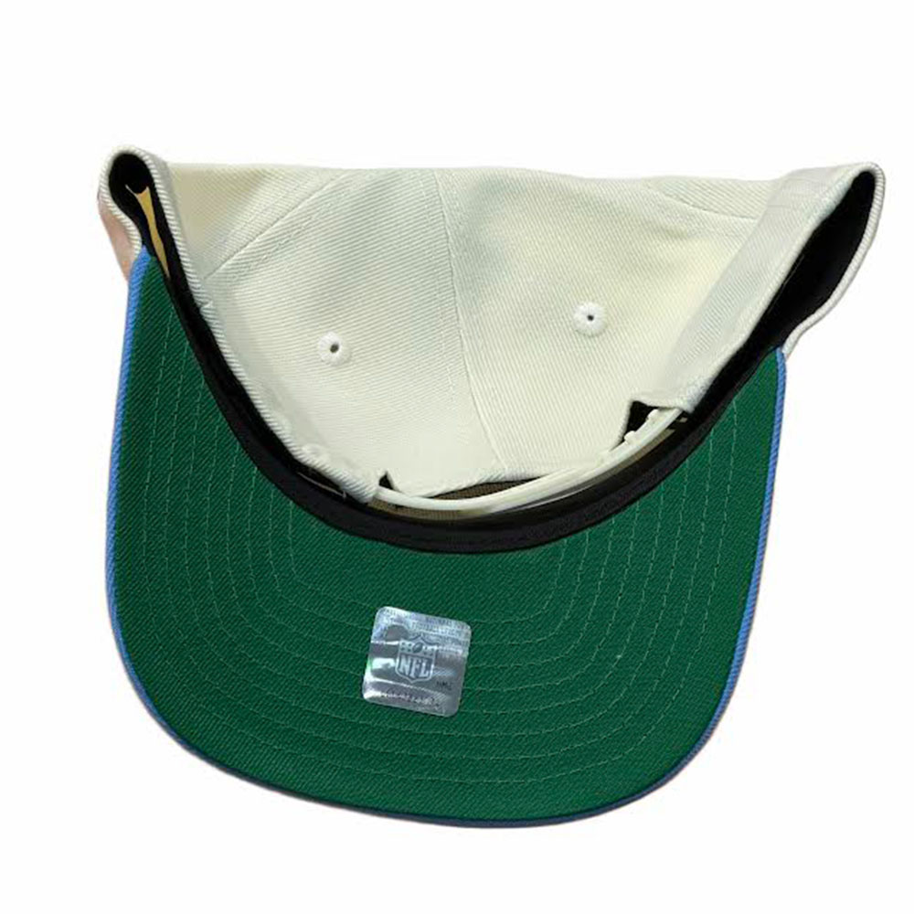 Tennessee Titans Chrome and Light Blue 1999 NFL Draft Patch New Era 9FIFTY A-Frame Snapback Hat