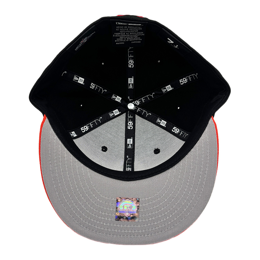 Oneonta Tigers Black and Orange MiLB Custom New Era 59FIFTY Fitted Hat