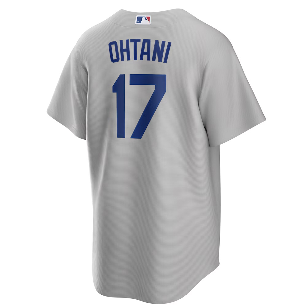 Los Angeles Dodgers Shohei Ohtani Gray Alternate Nike Replica Jersey