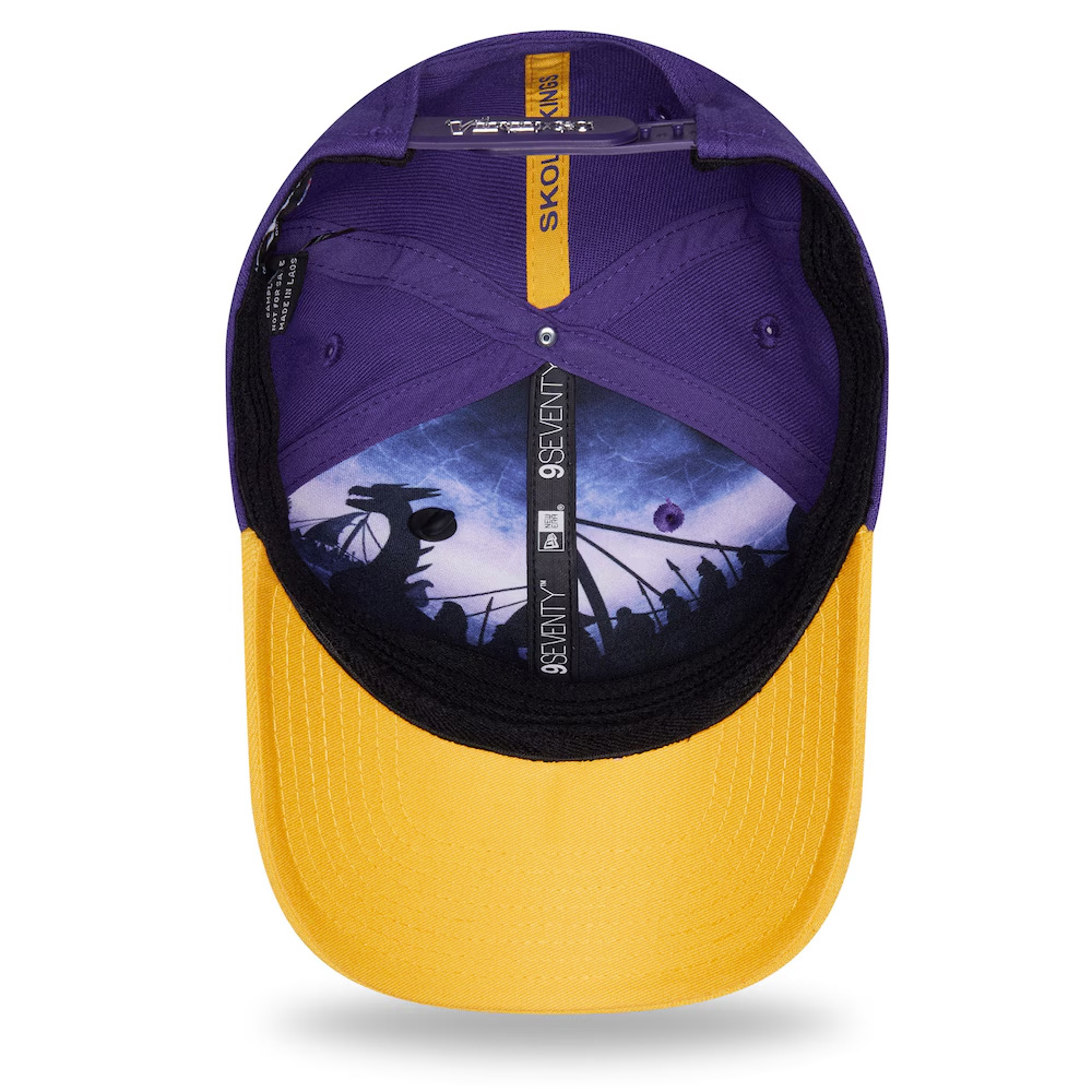 Minnesota Vikings Purple and Gold 2026 NFL Draft New Era 9SEVENTY Adjustable Hat