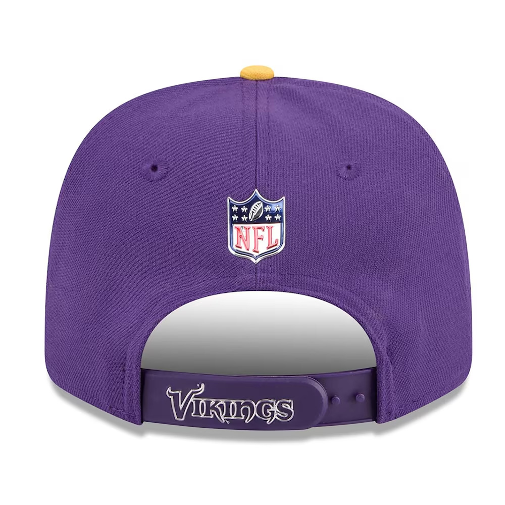 Minnesota Vikings Purple and Gold 2026 NFL Draft New Era 9SEVENTY Adjustable Hat