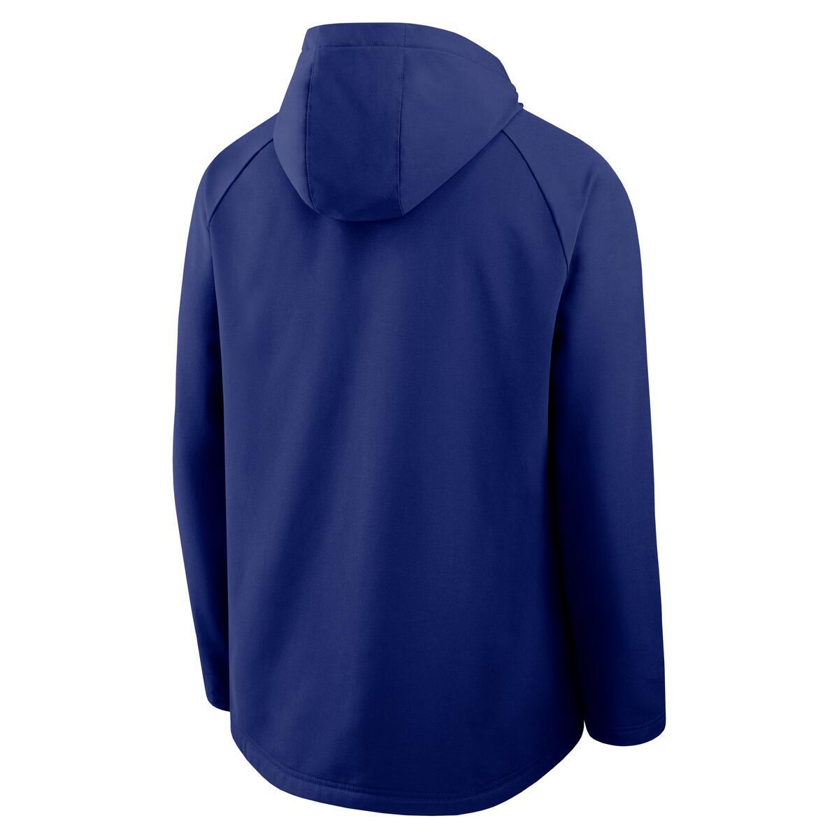 Los Angeles Dodgers Royal Blue Authentic Collection Nike Therma-FIT MLB Full-Zip Hooded Jacket