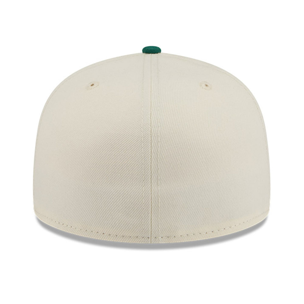 Puerto Rico Chrome and Green “Flor de Maga” New Era 59FIFTY Fitted Hat