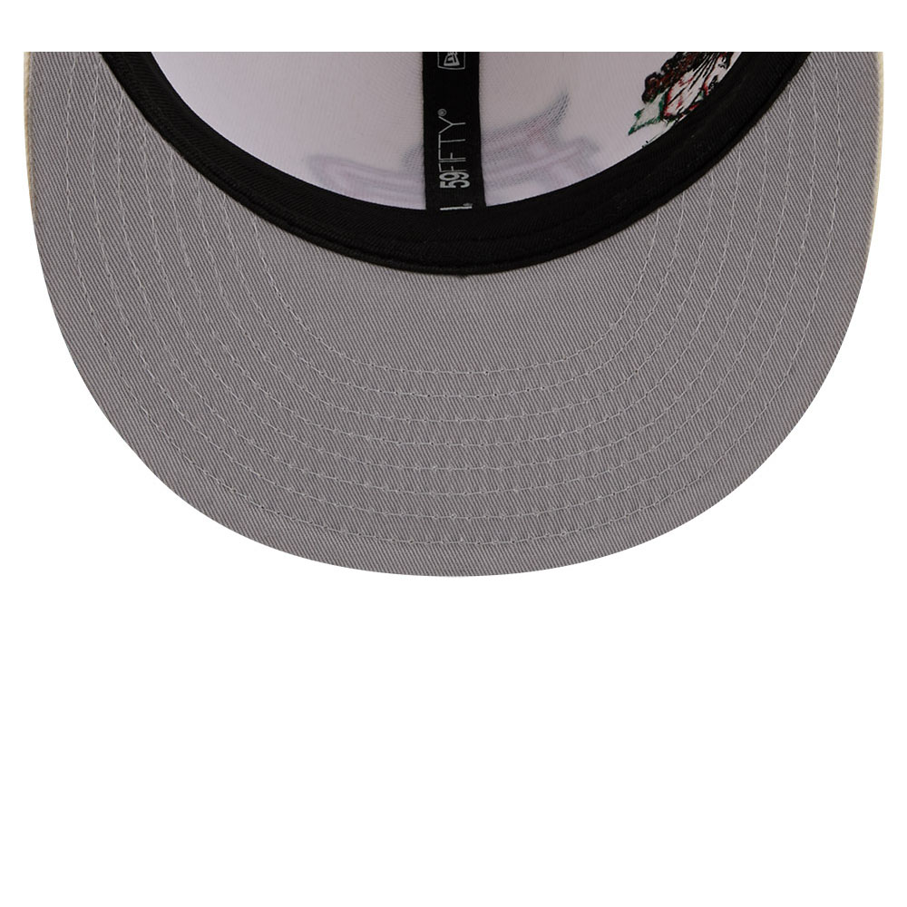 Puerto Rico Cream Trucker “Flor de Maga” New Era 59FIFTY Fitted Hat