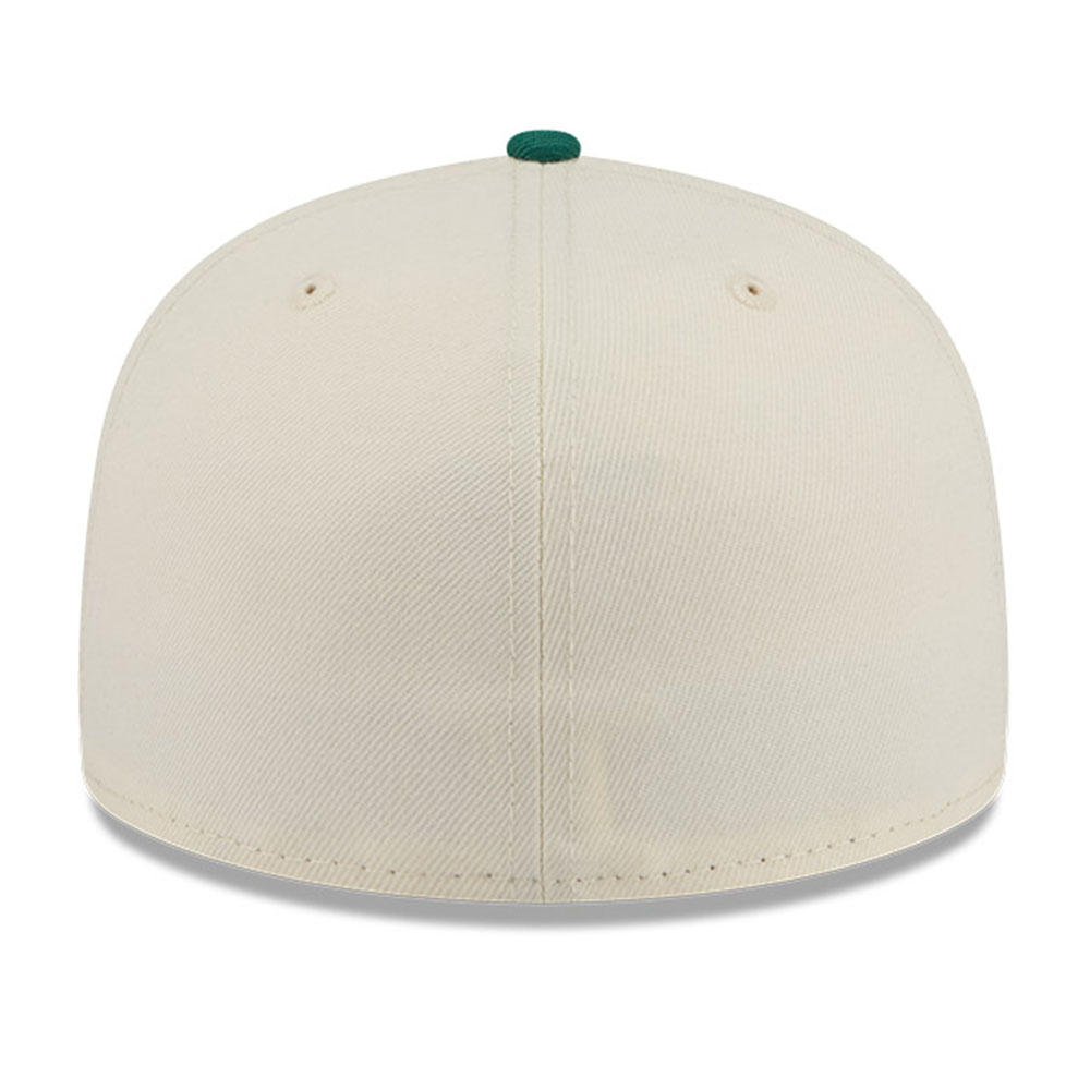 Puerto Rico Chrome and Cream Pink “Flor de Maga” New Era 59FIFTY Fitted Hat