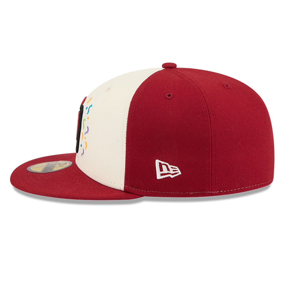 Dominican Republic Chrome and Red Diablo Cojuelo New Era 59FIFTY Fitted Hat