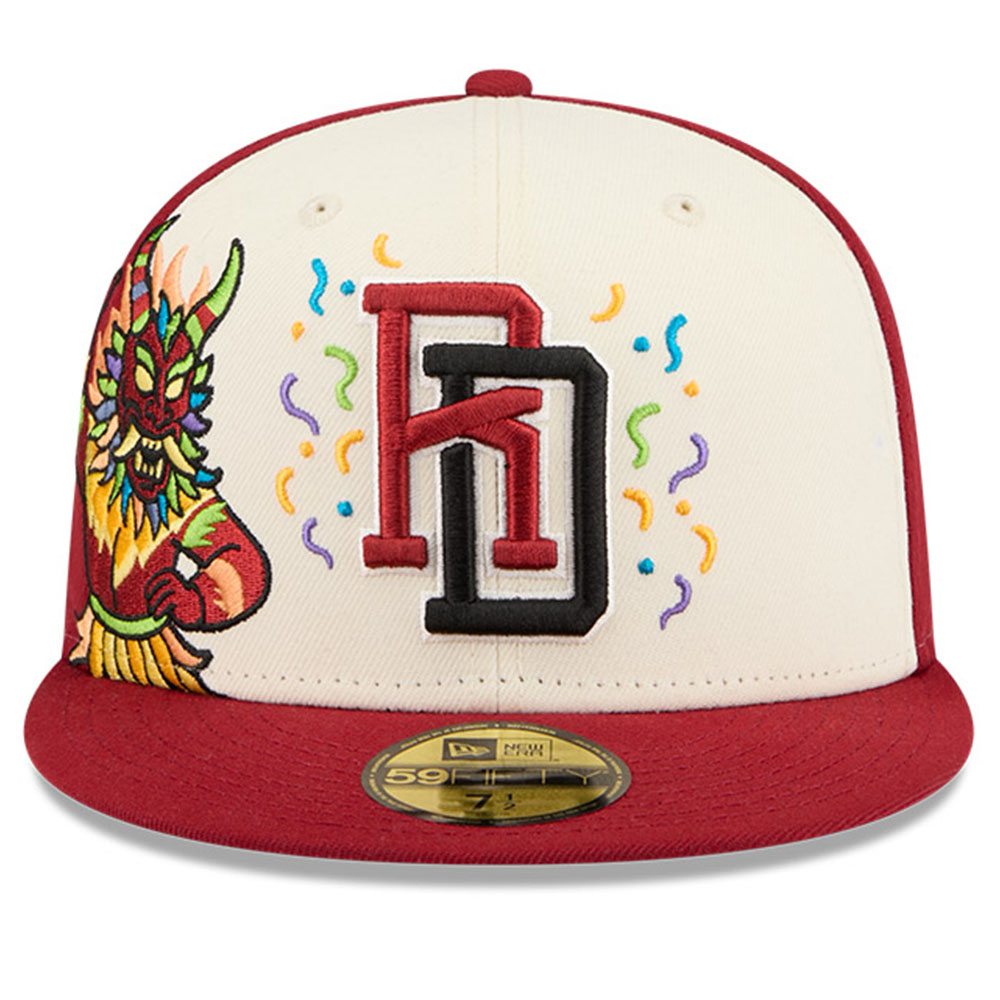 Dominican Republic Chrome and Red Diablo Cojuelo New Era 59FIFTY Fitted Hat