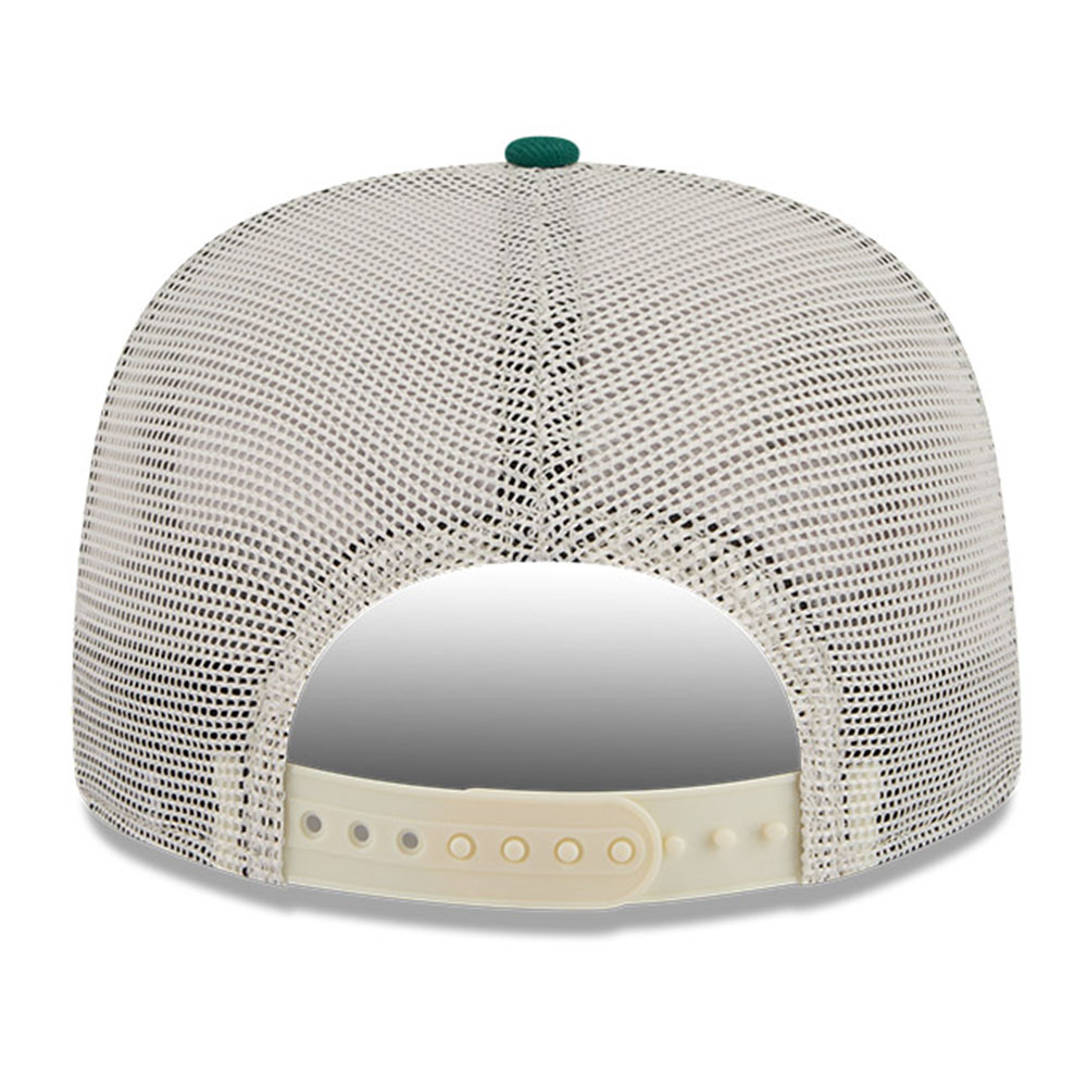 Puerto Rico Cream Trucker “Flor de Maga” New Era 9FIFTY A-Frame Snapback Hat