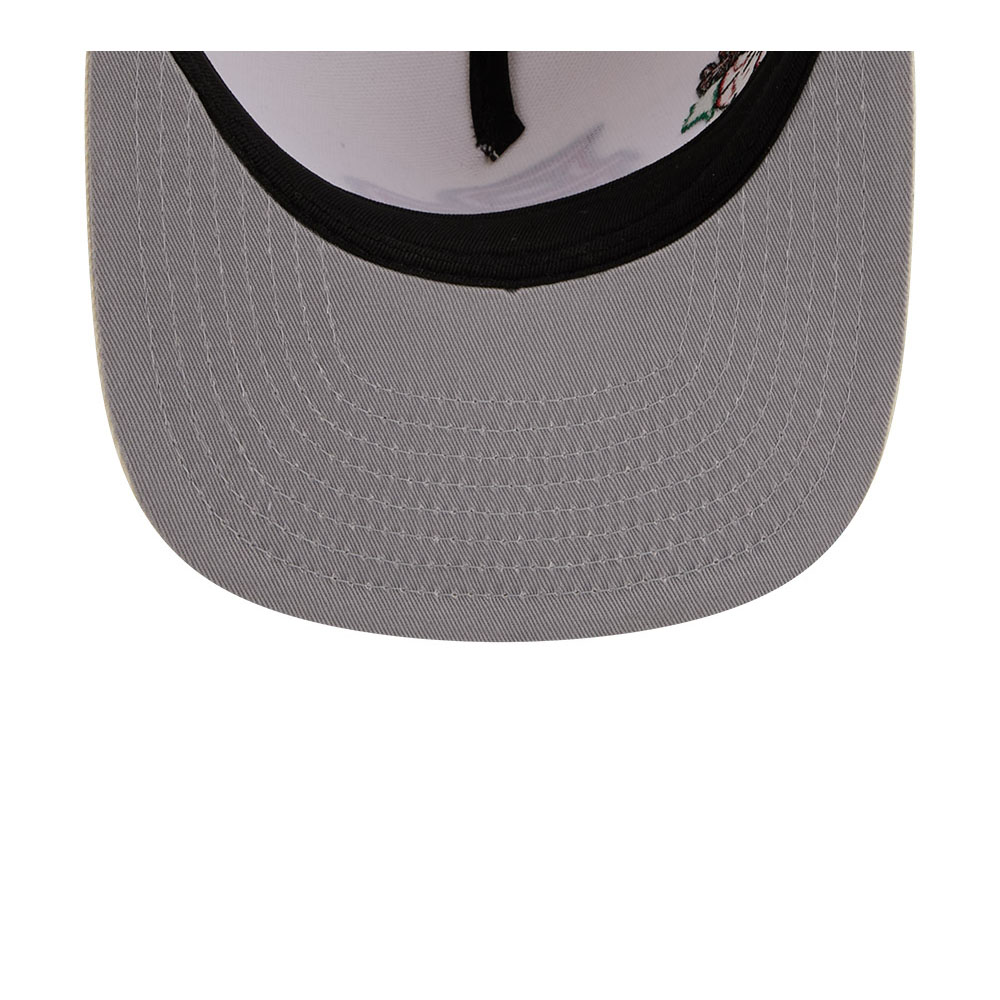 Puerto Rico Cream Trucker “Flor de Maga” New Era 9FIFTY A-Frame Snapback Hat