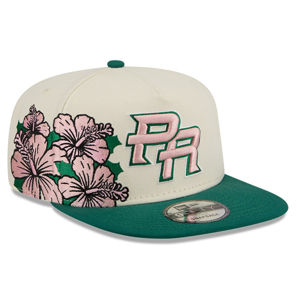 Puerto Rico Two Tone "Flor de Maga" New Era 9FIFTY A-Frame Snapback Hat