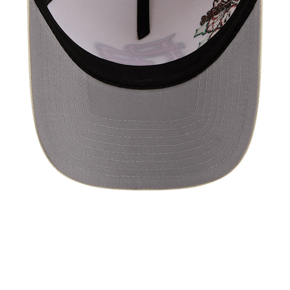 Puerto Rico Cream Trucker "Flor De Maga" New Era 9FORTY A-Frame Snapback Hat