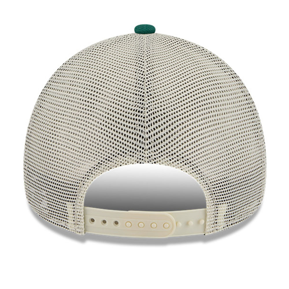 Puerto Rico Cream Trucker "Flor De Maga" New Era 9FORTY A-Frame Snapback Hat