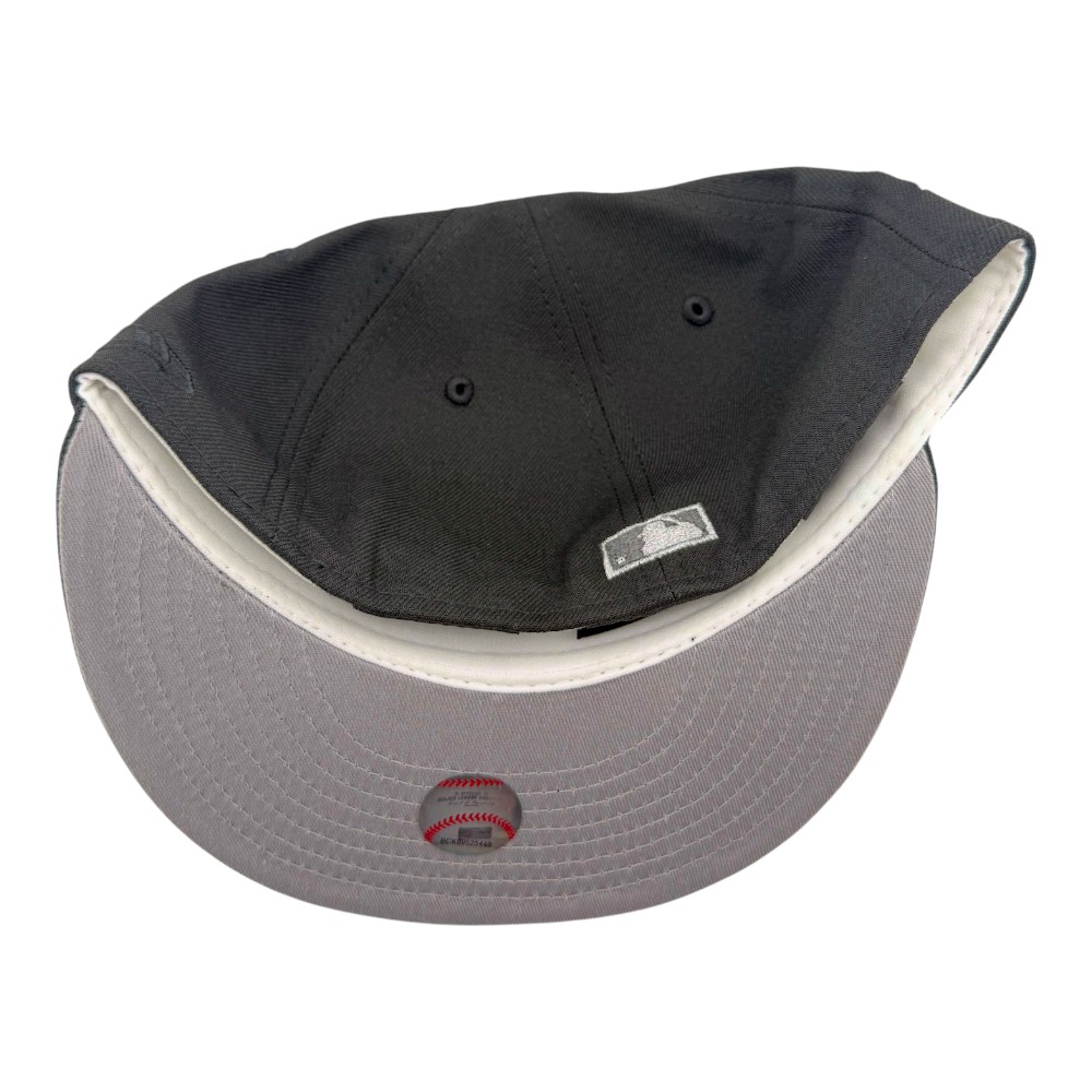 Los Angeles Dodgers Jet Black 2012 All Star Game Patch Grey UV New Era 59FIFTY Fitted Hat