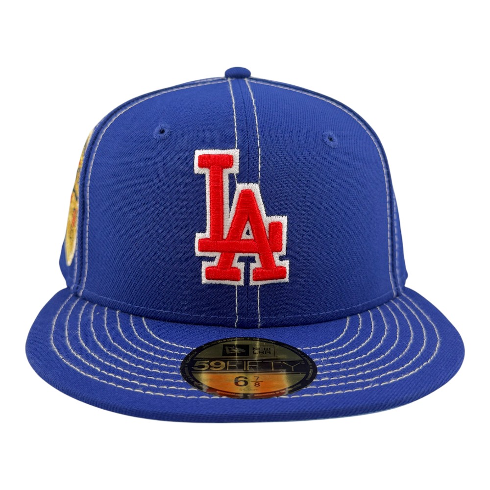 Los Angeles Dodgers Royal Blue "What The" 1959 All Star Game Patch Icy UV New Era 59FIFTY Fitted Hat