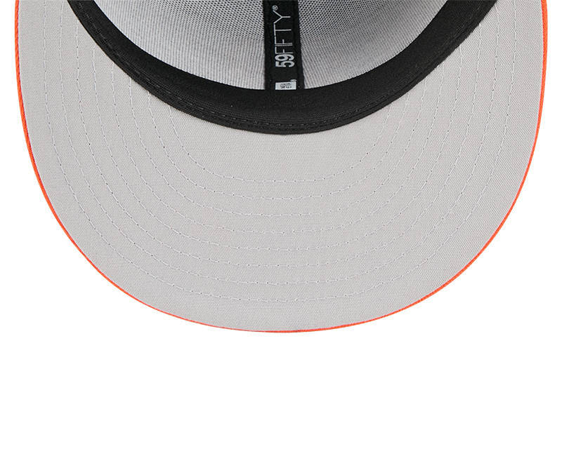 Miami Hurricanes Black and Orange New Era 59FIFTY Fitted Hat