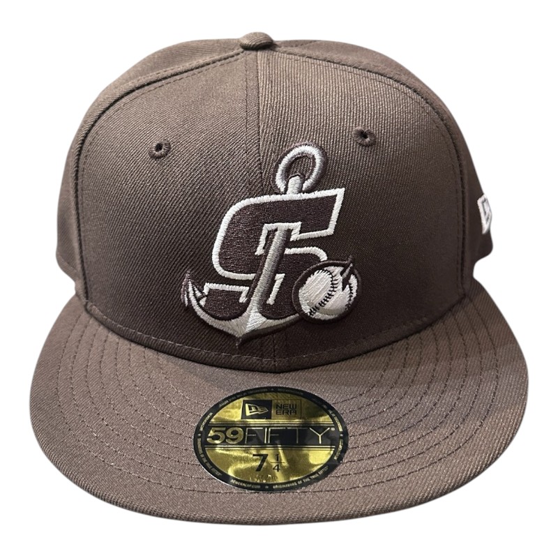 Stockton Ports Walnut MiLB New Era 59FIFTY Fitted Hat