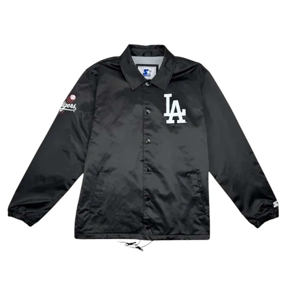 Los Angeles Dodgers Black 2026 Ice Cube Coaches Starter Button Up
