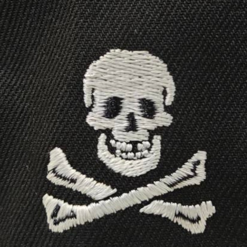 Detroit Tigers Black with Skull Side Patch New Era 59FIFTY Fitted Hat