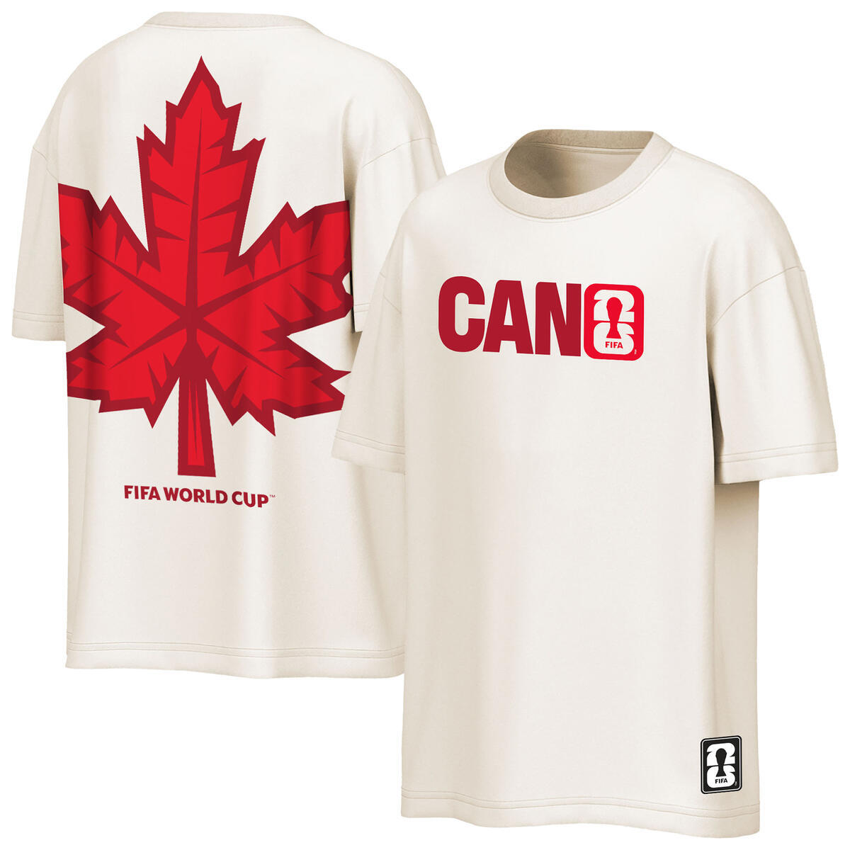 Canada Cream 2026 FIFA World Cup Livery Outerstuff T-Shirt