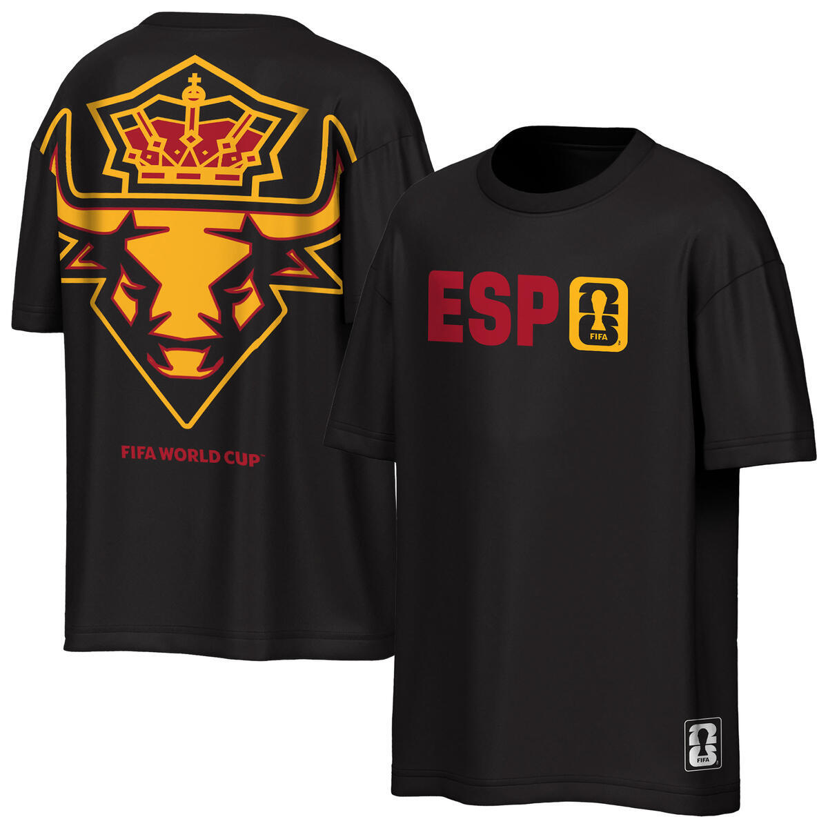 Spain Black 2026 FIFA World Cup Livery Outerstuff T-Shirt