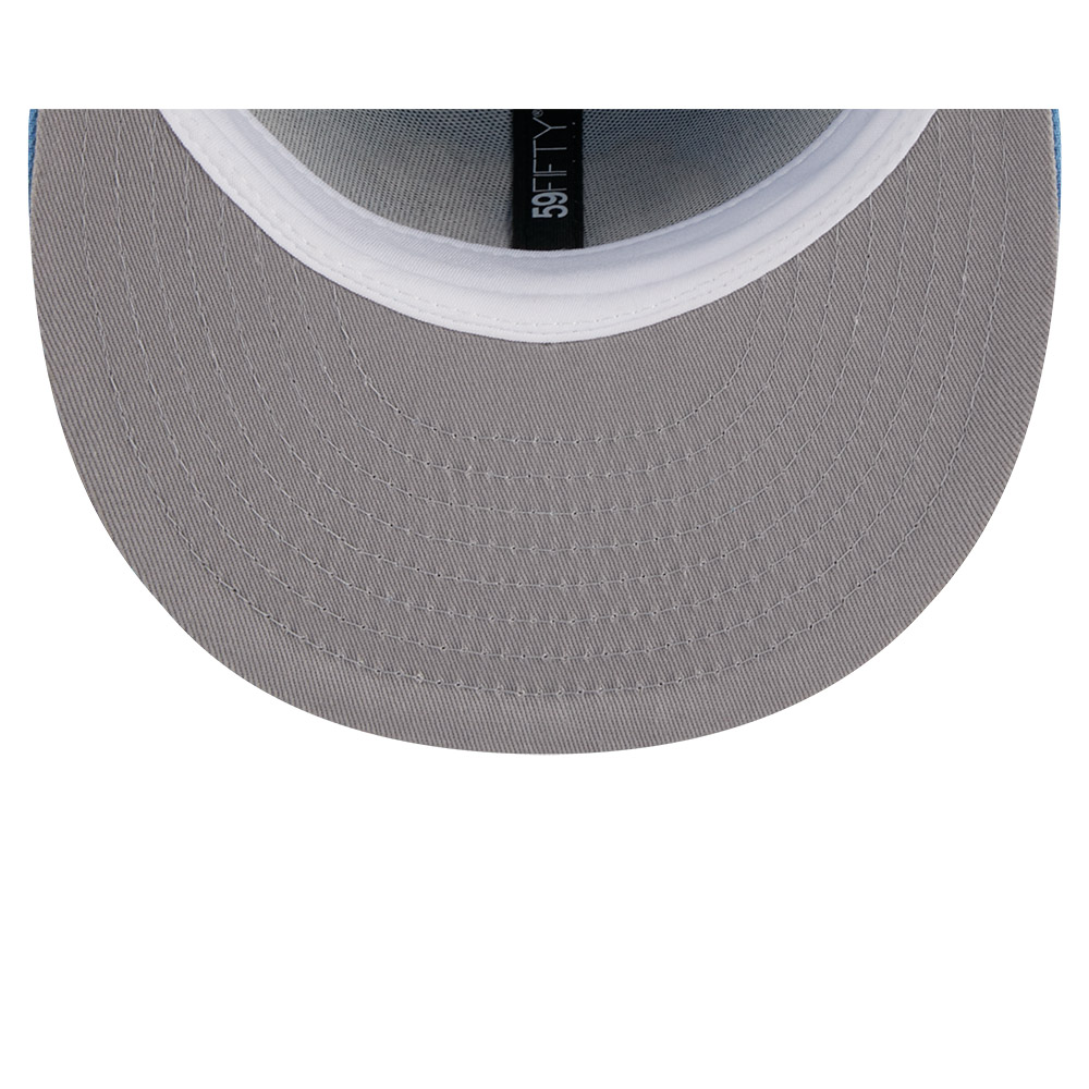 North Carolina Tar Heels Blue Basic NCAA New Era 59FIFTY Fitted Hat