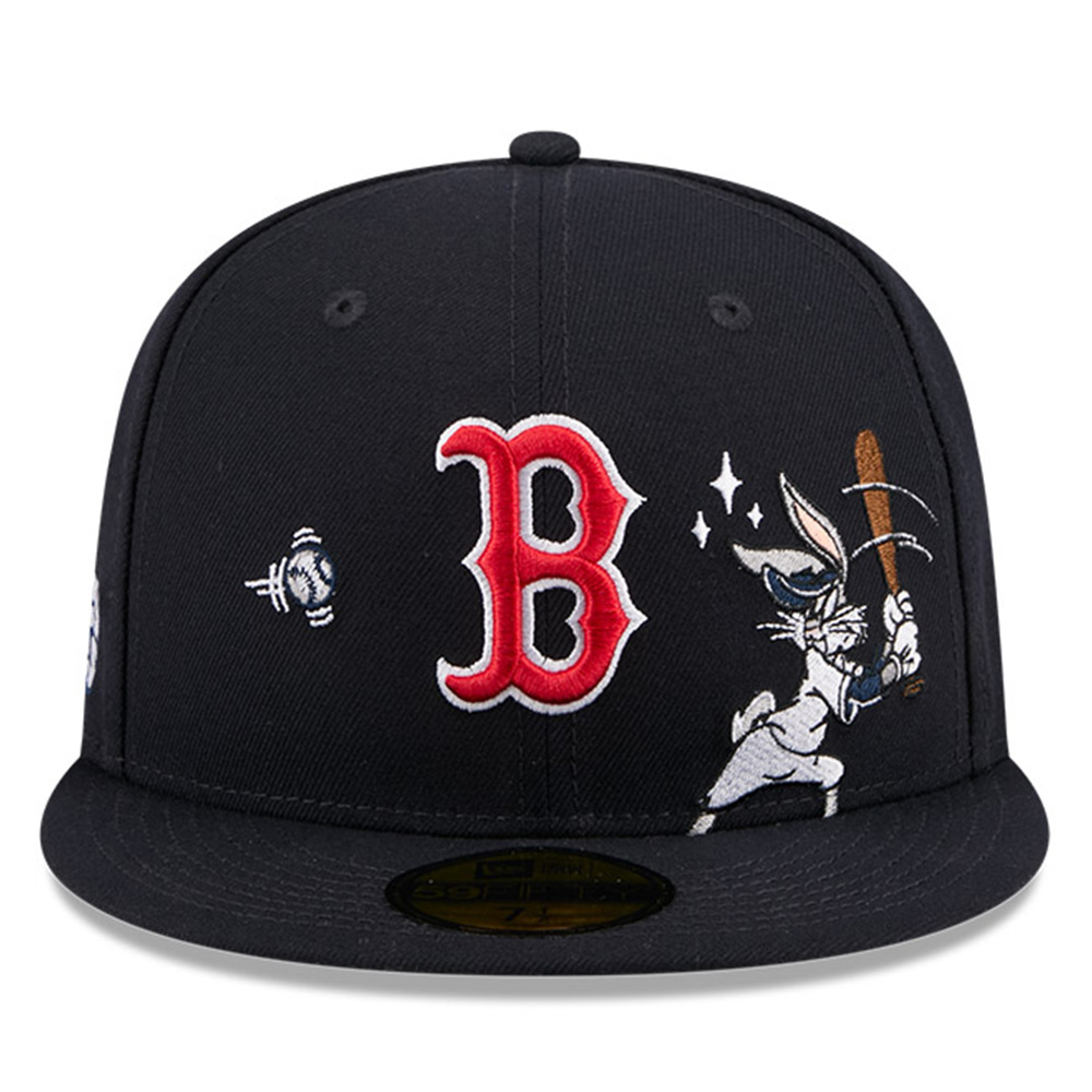 Boston Red Sox Navy "Looney Tunes" New Era 59FIFTY Fitted Hat
