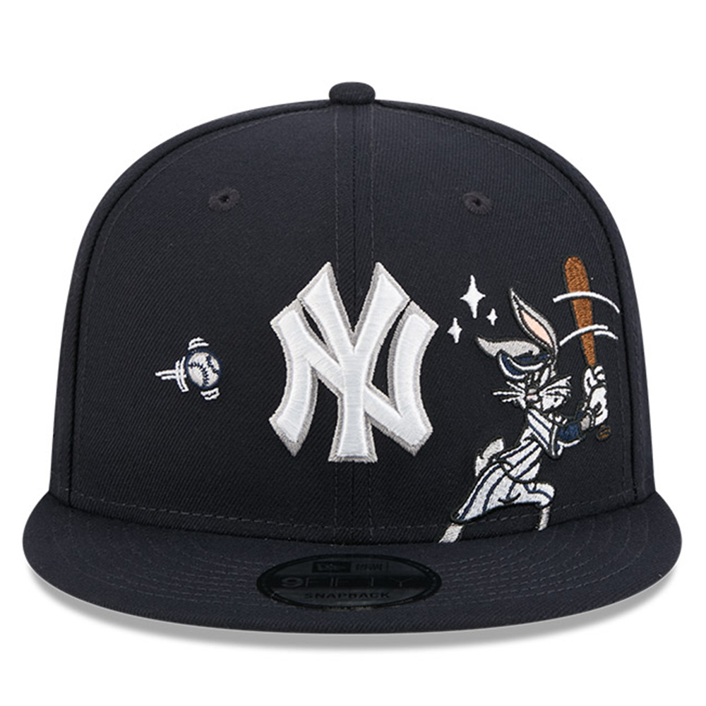 New York Yankees Navy "Bugs Bunny Looney Tunes" New Era 9FIFTY Snapback Hat