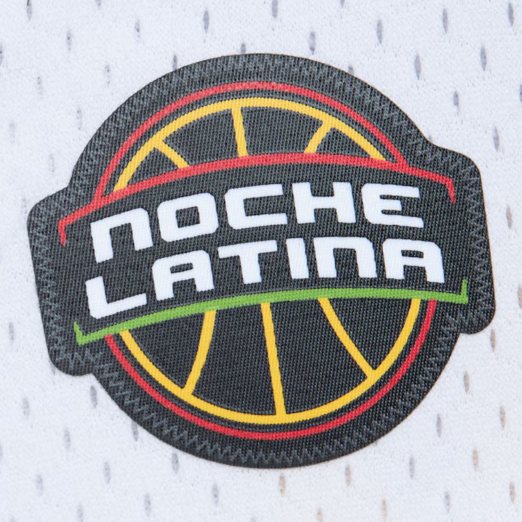 Los Angeles Lakers Pau Gasol White Mitchell & Ness 2008-09 Noche Latina Swingman Player Jersey