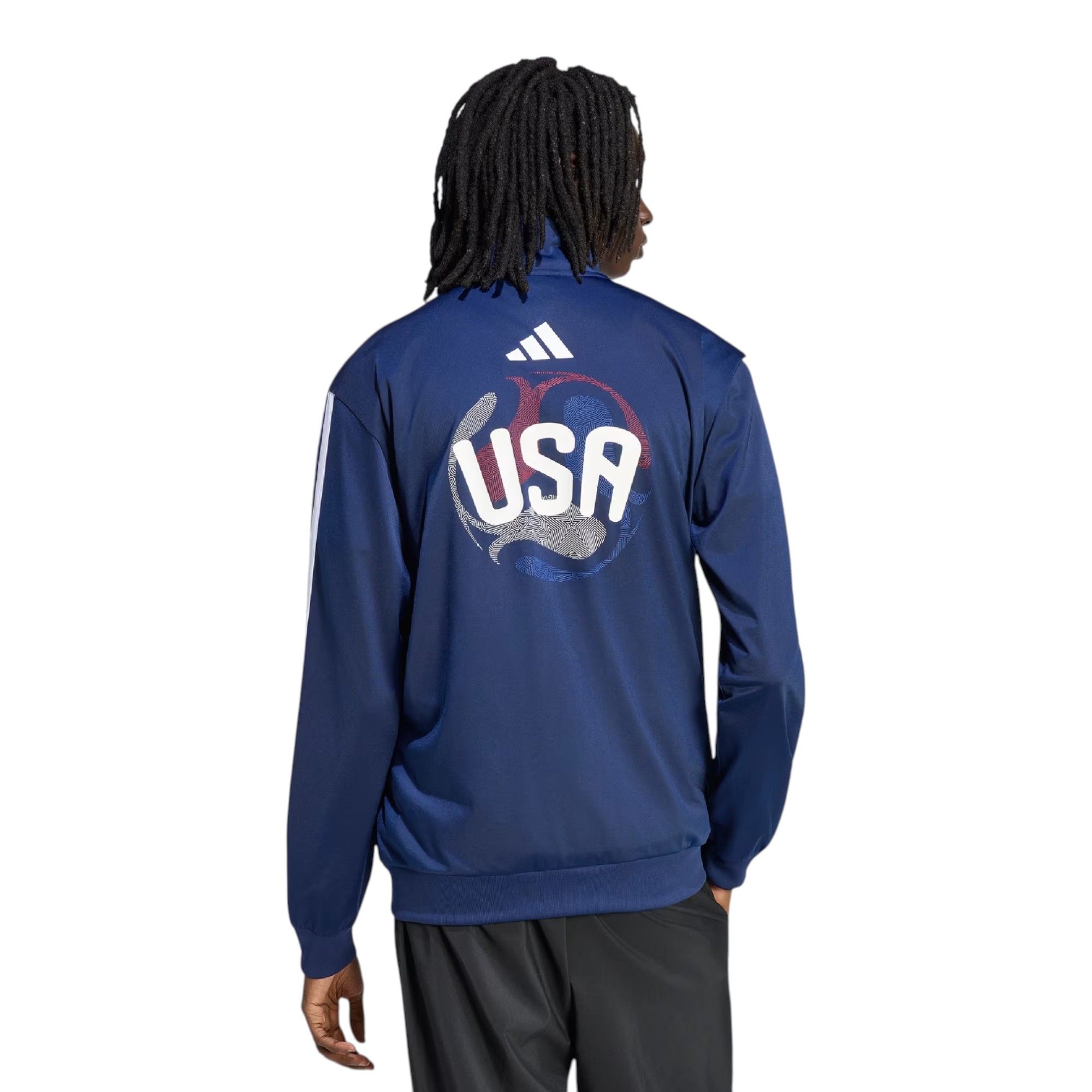 USA 2026 FIFA World Cup Navy Blue Track Top Jacket