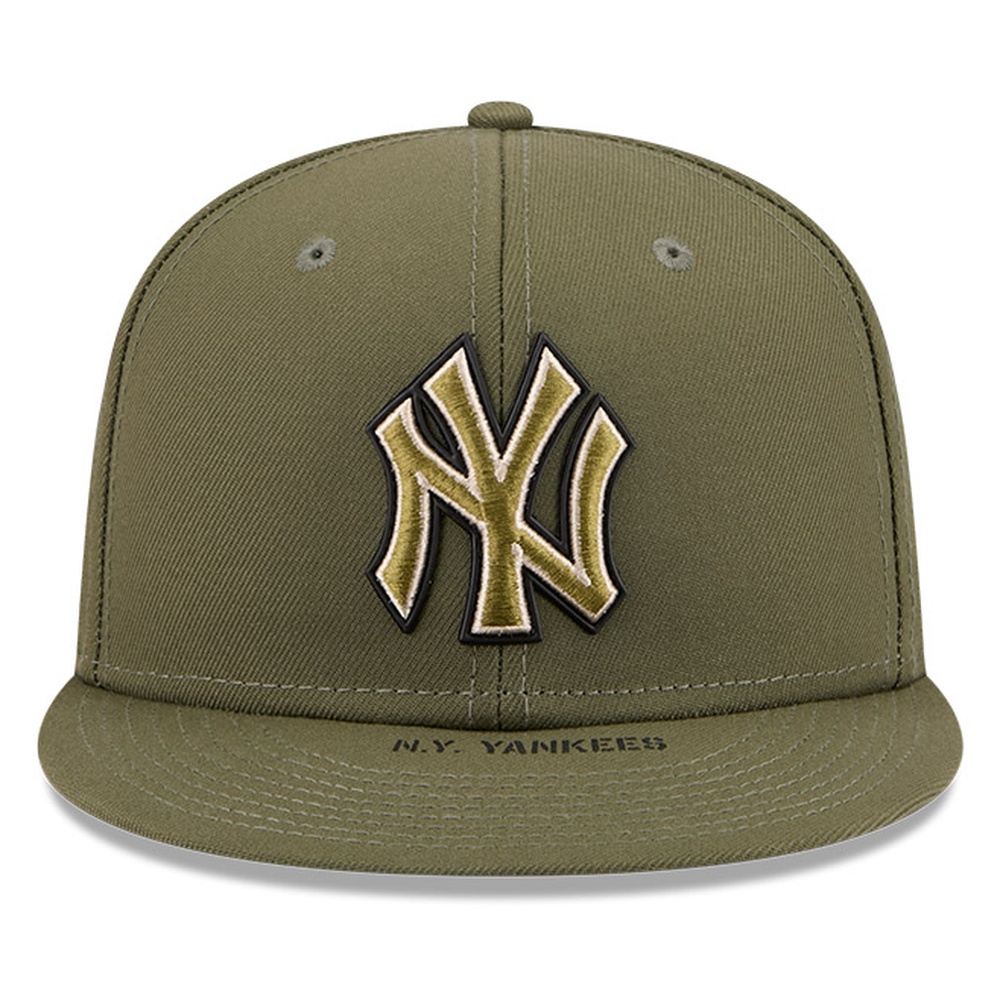 New York Yankees Olive Green 2026 Armed Forces Day Era 59FIFTY Fitted Hat