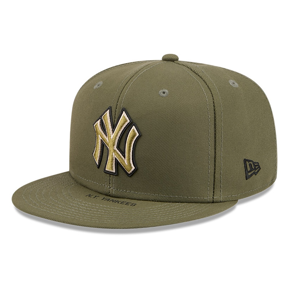 New York Yankees Olive Green 2026 Armed Forces Day Era 59FIFTY Fitted Hat