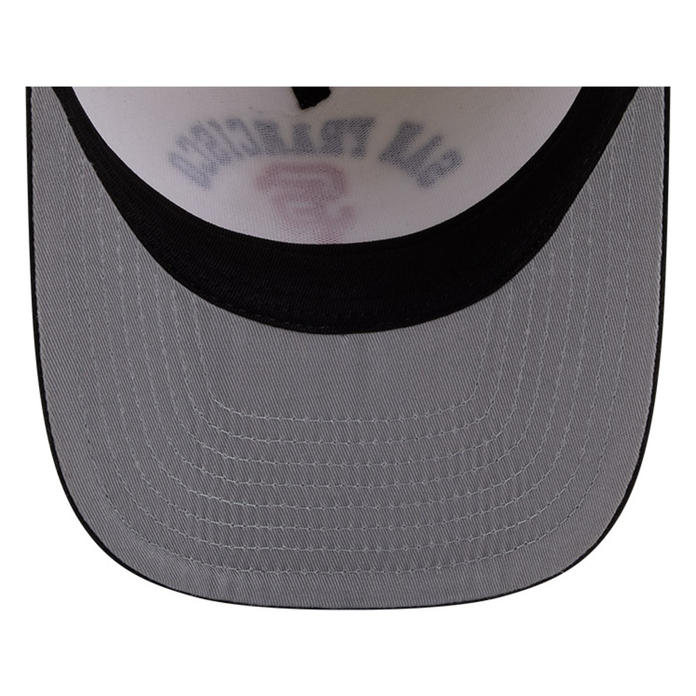 San Francisco Giants Chrome Two Tone Arched Text with Logo New Era 9FIFTY A-Frame Snapback Hat