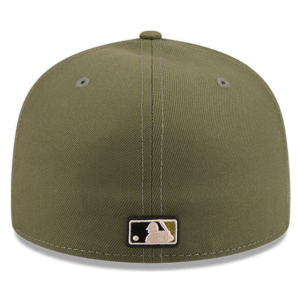 Texas Rangers Olive Green 2026 Armed Forces Day New Era 59FIFTY Fitted Hat