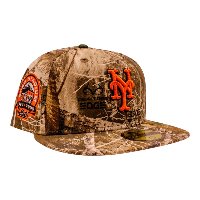 New York Mets Realtree Edge Shea Stadium Patch Grey UV New Era