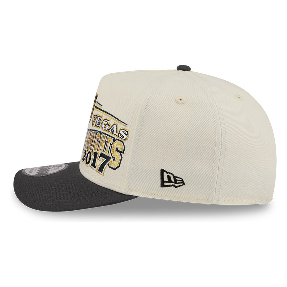 Vegas Golden Knights Chrome Two Tone Classic New Era 9FIFTY A-Frame Snapback Hat