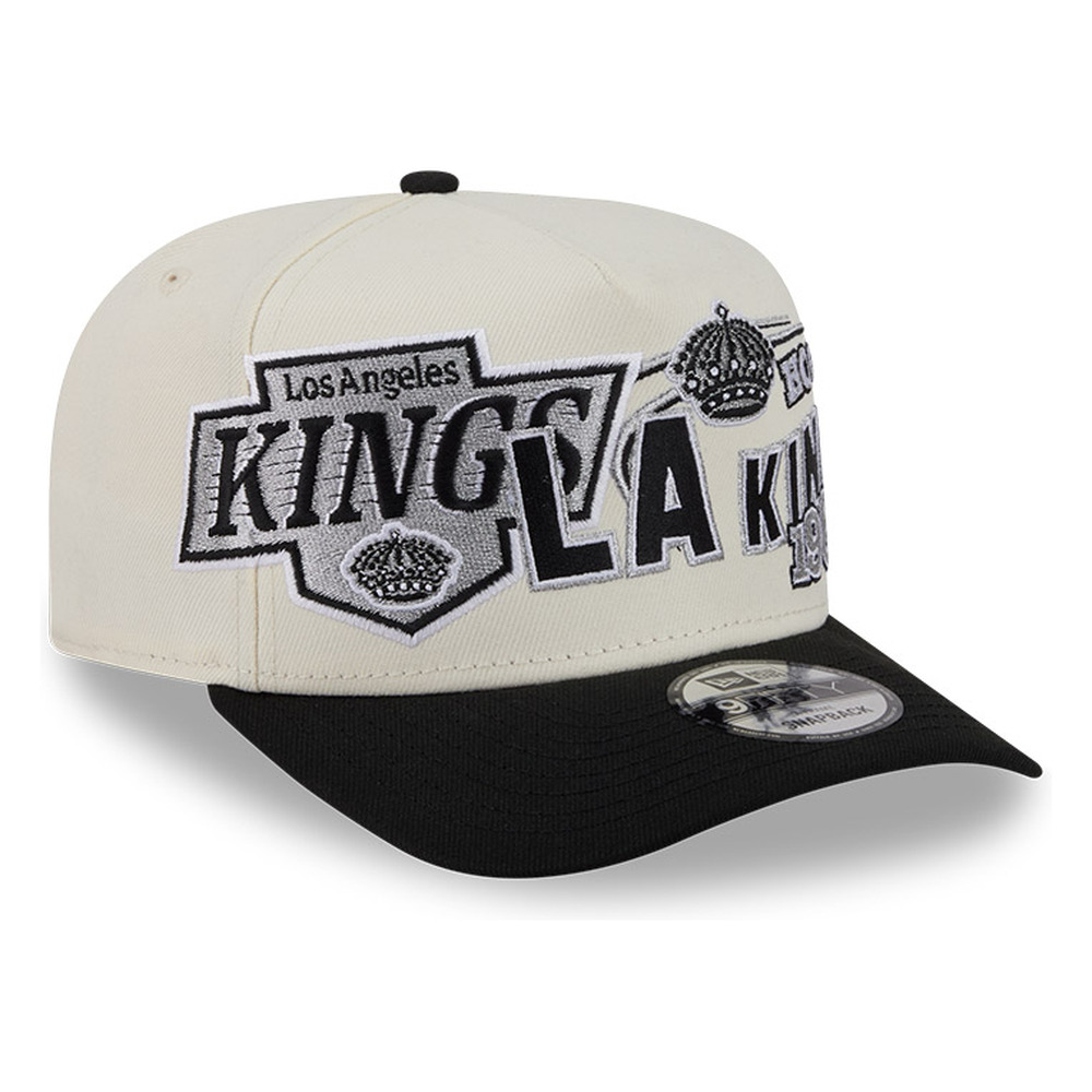 Los Angeles Kings Chrome Two Tone Classic New Era 9FIFTY A-Frame Snapback Hat