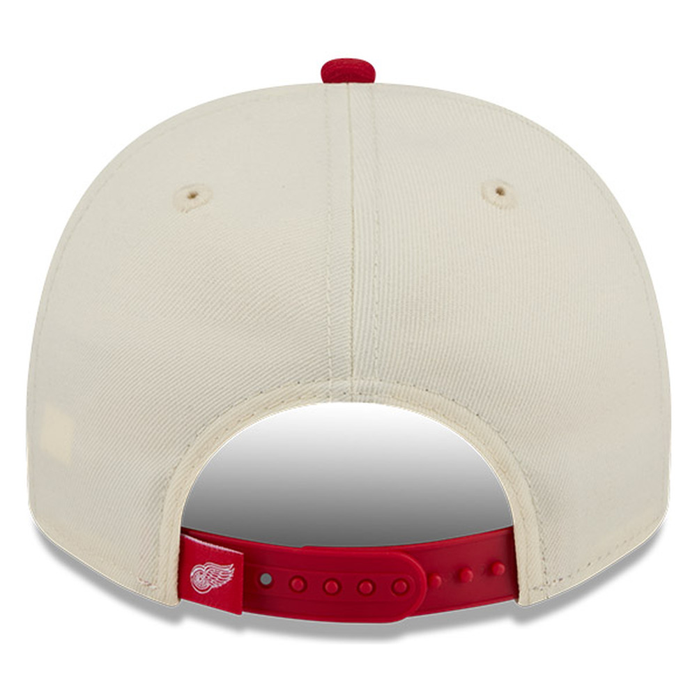 Detroit Red Wings Chrome Two Tone Classic New Era 9FIFTY A-Frame Snapback Hat